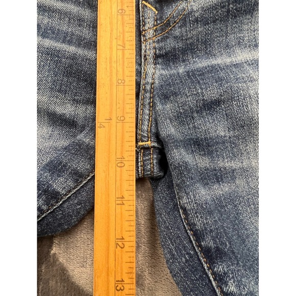 American Eagle Airflex+ Temp Tech Slim Jeans Mens 30x32 Blue Medium Wash Stretch - Picture 3 of 8